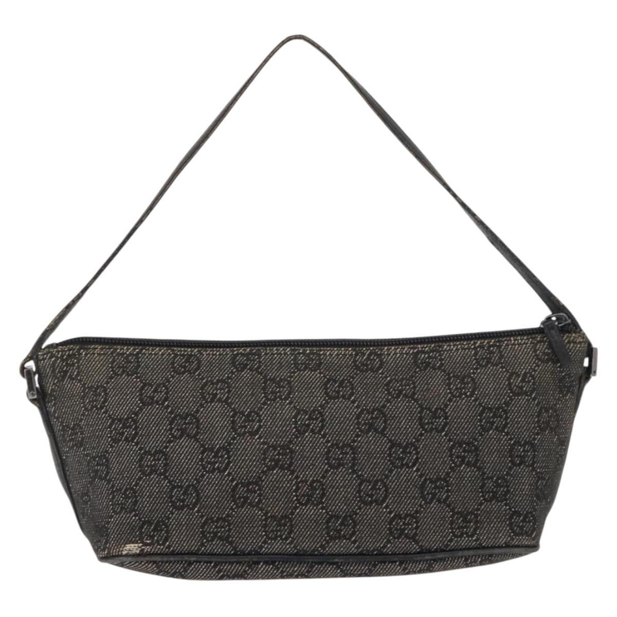 Gucci Grey Monogram Boat Pochette