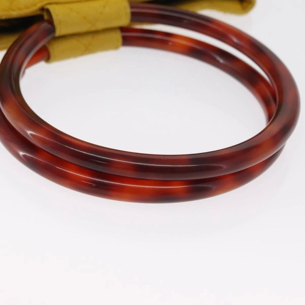 Chanel Yellow Handbag