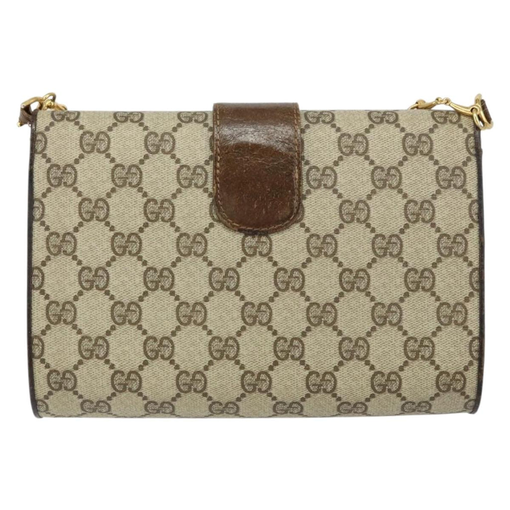 Gucci Brown Monogram Shoulder Bag