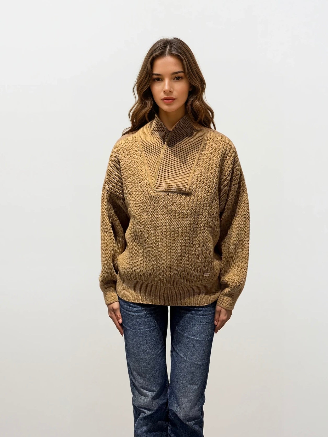 Victoria Beckham Tan Sweater