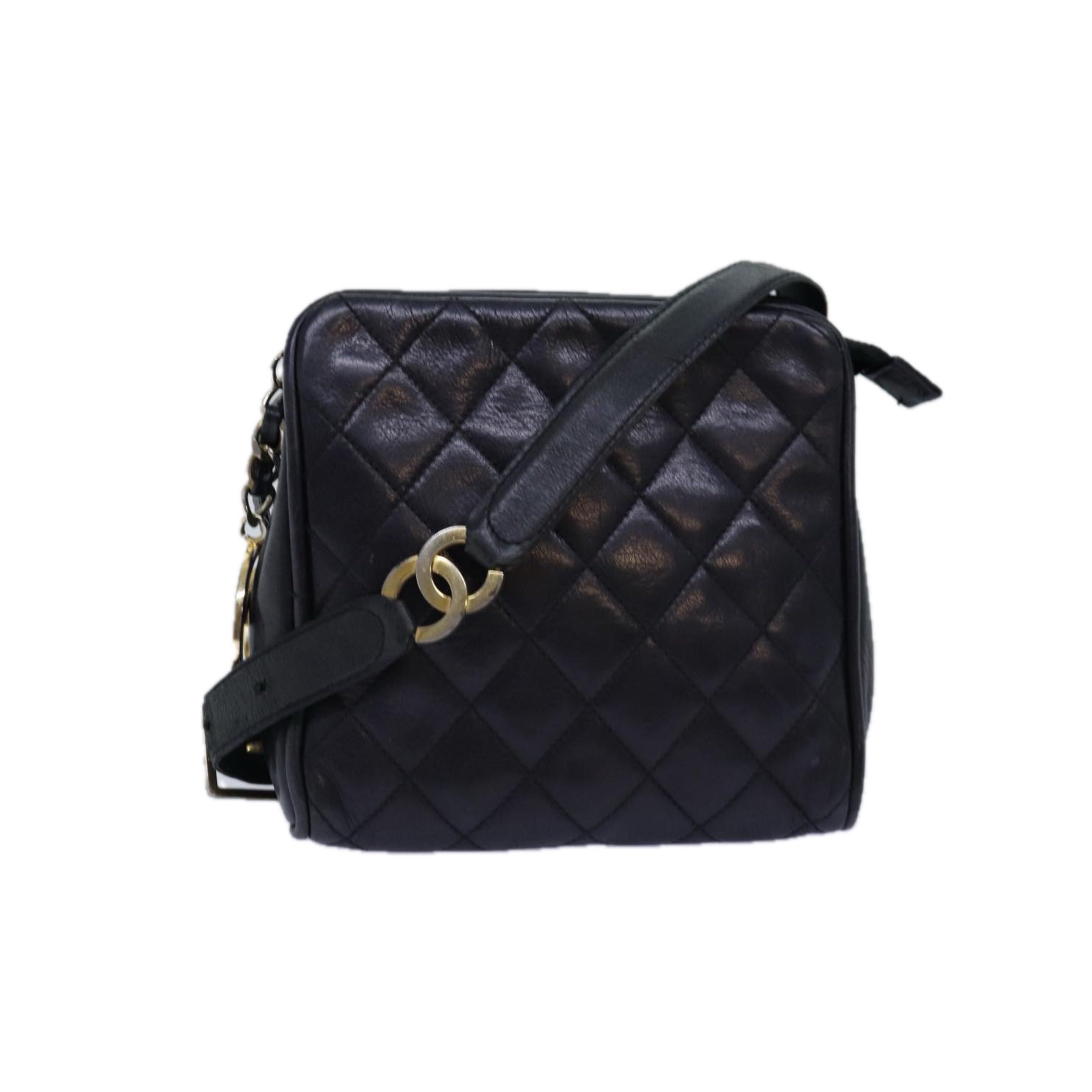 Chanel black belt bag hotsell