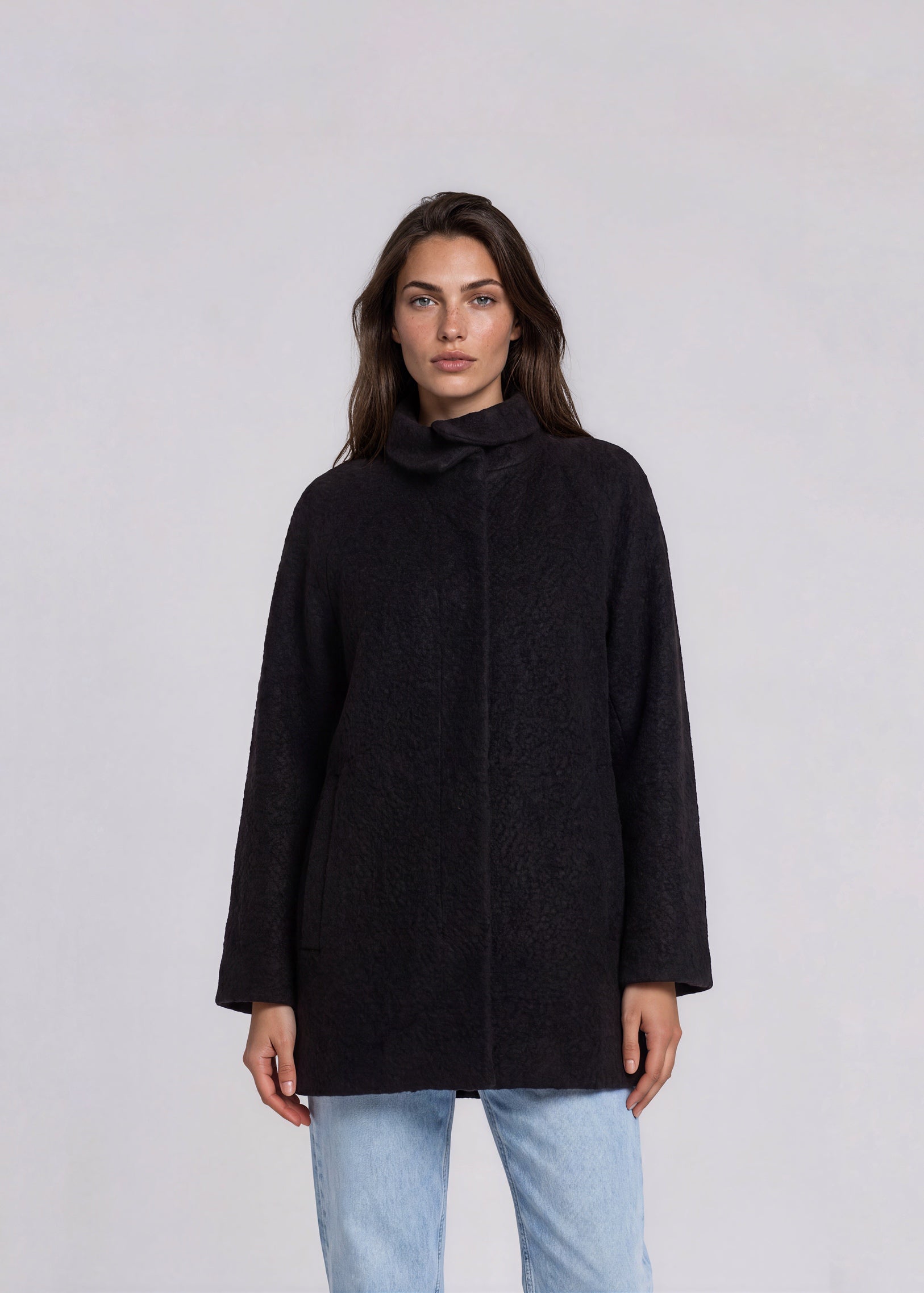 Max Mara Black Camel Coat