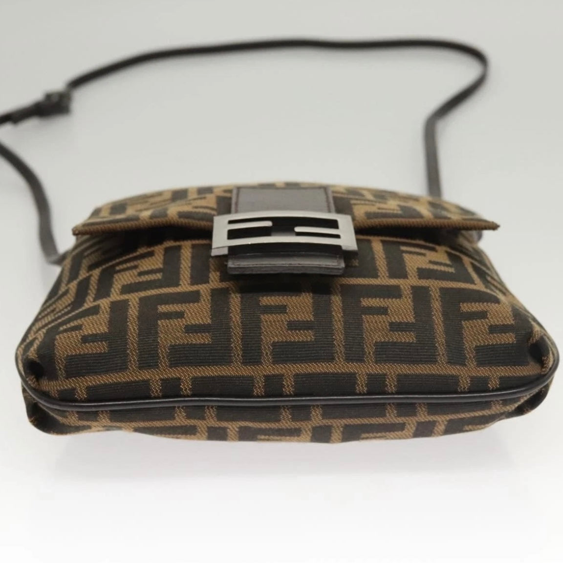 Fendi Zucca Crossbody Baguette