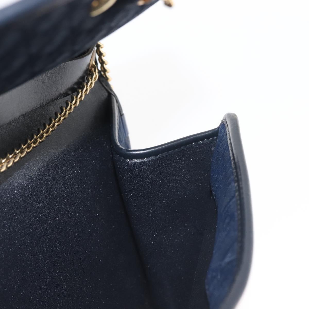 Dior Navy Trotter Shoulder Bag