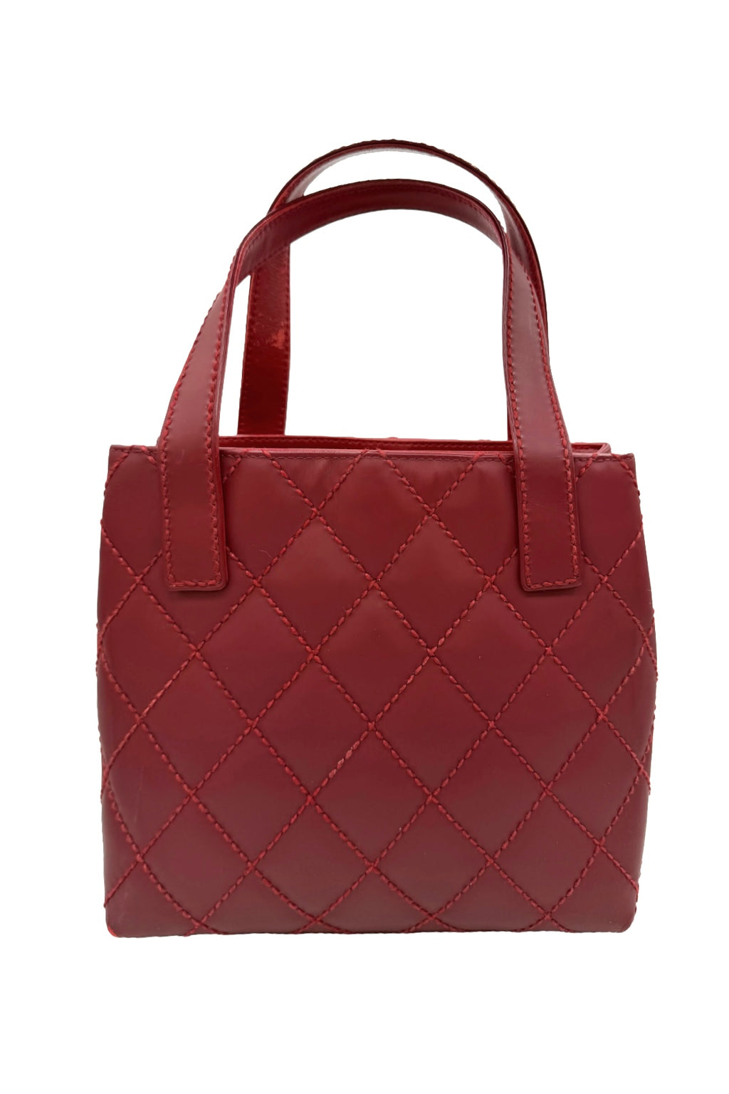 Chanel Burgundy Matte Tote