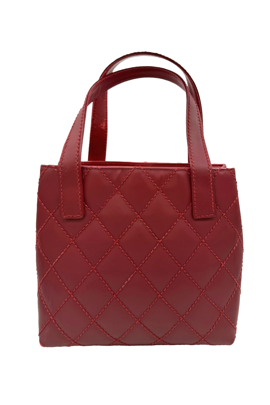 Chanel Burgundy Matte Tote