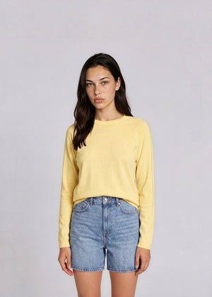 YSL Yellow Crewneck Sweater
