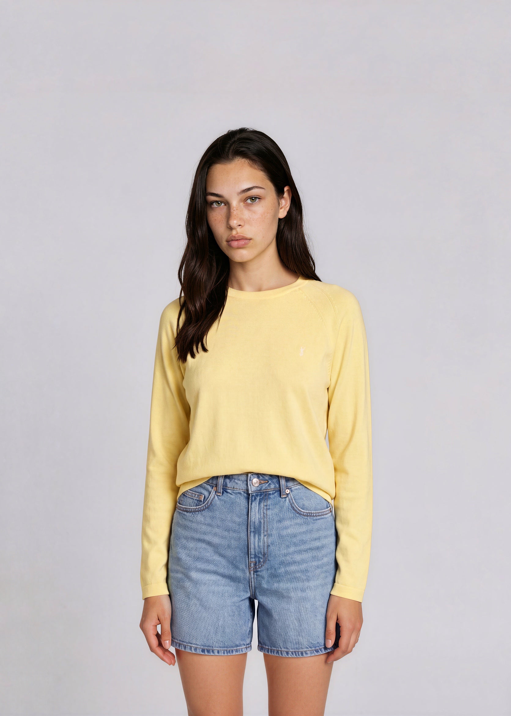 YSL Yellow Crewneck Sweater