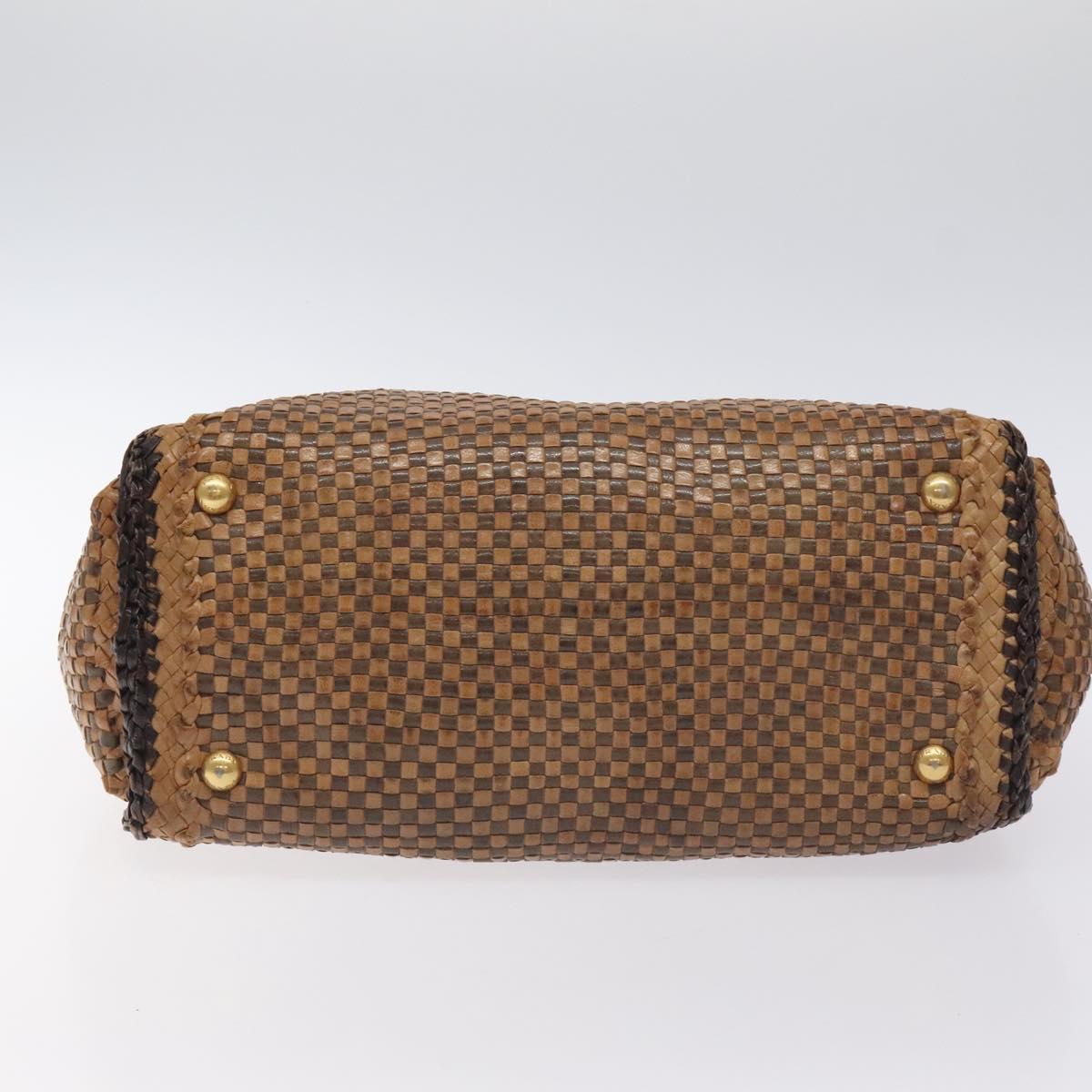 Prada Woven Leather Handbag