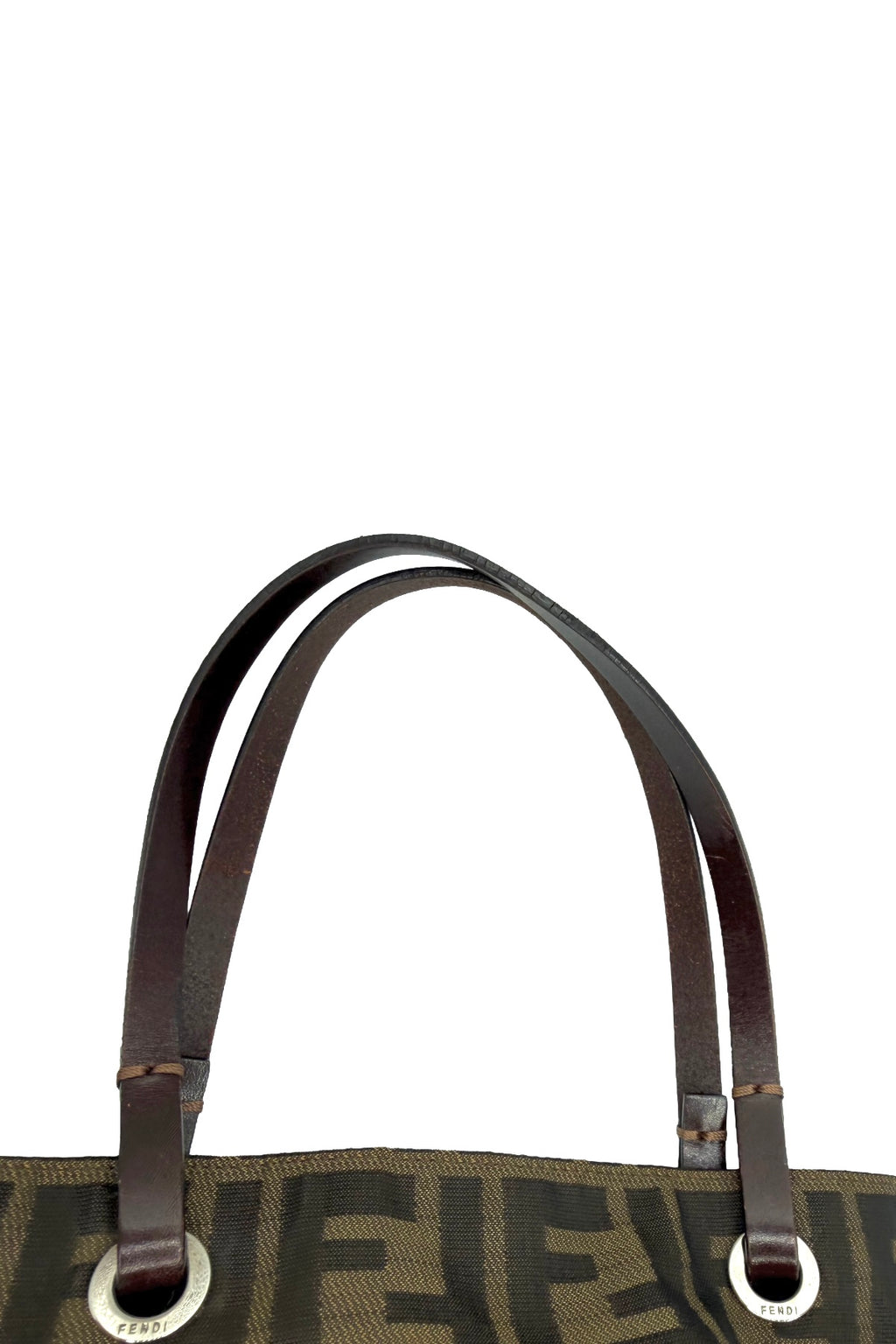 Fendi Brown Zucca Mini Tote