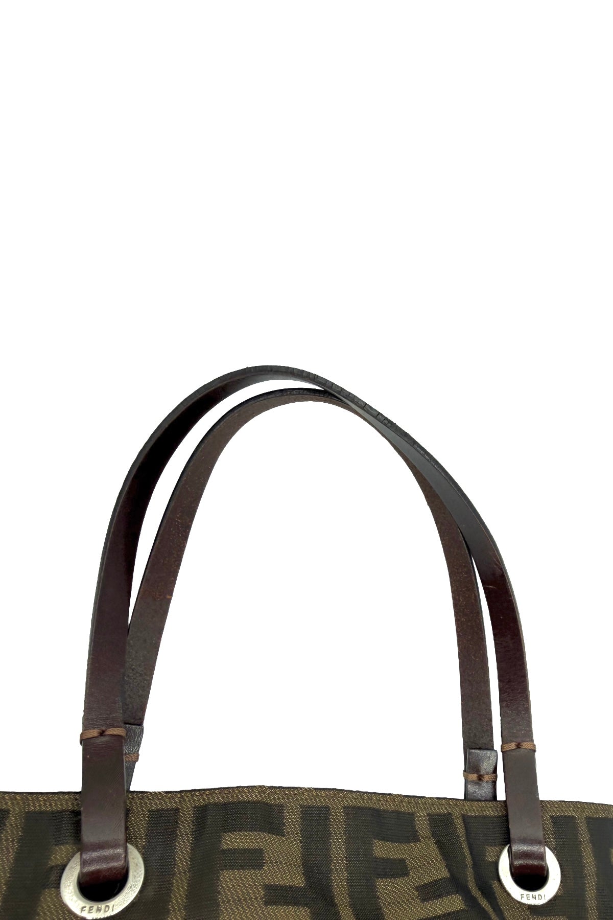Fendi Brown Zucca Mini Tote