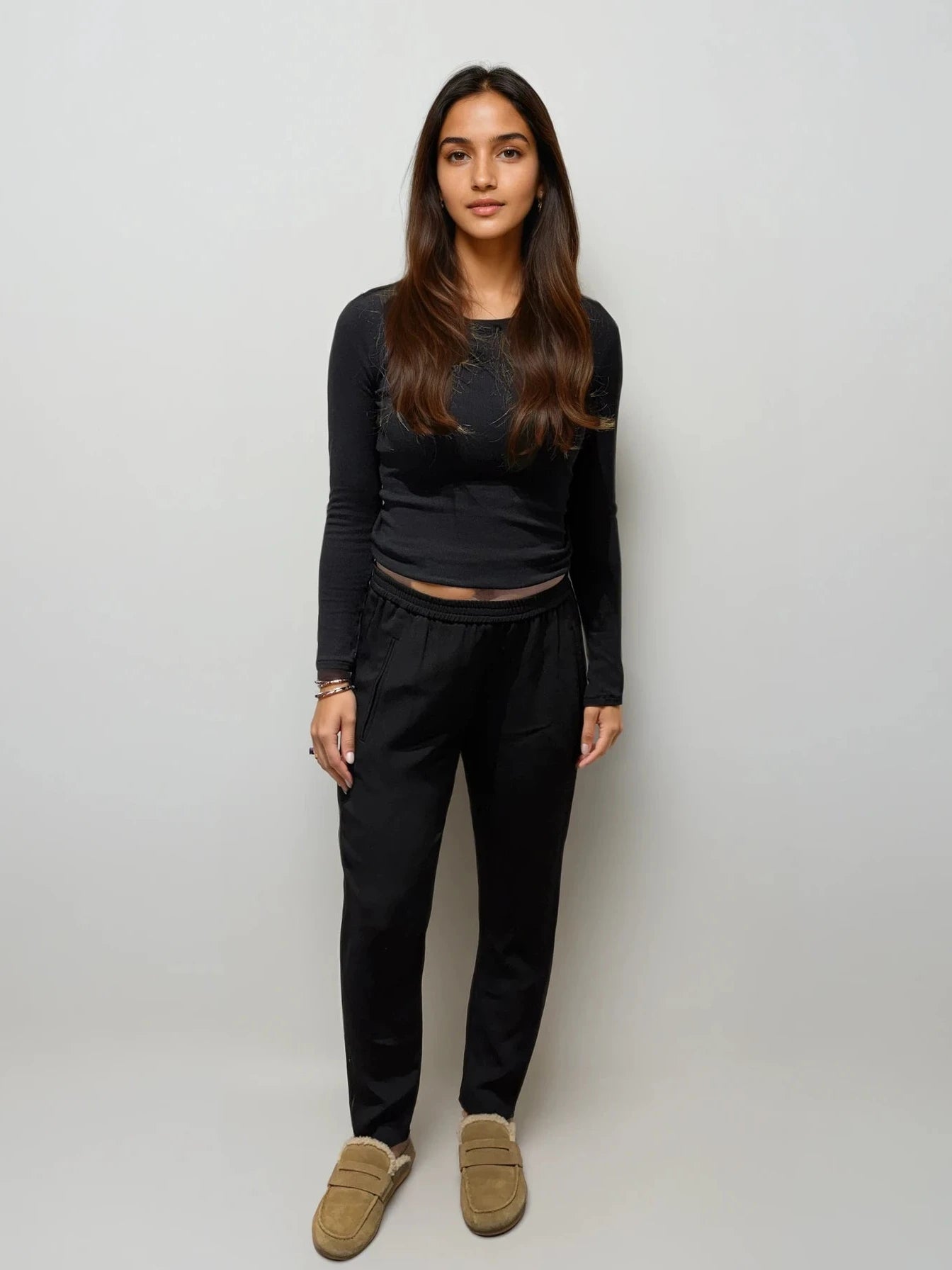 Stella McCartney Black Joggers
