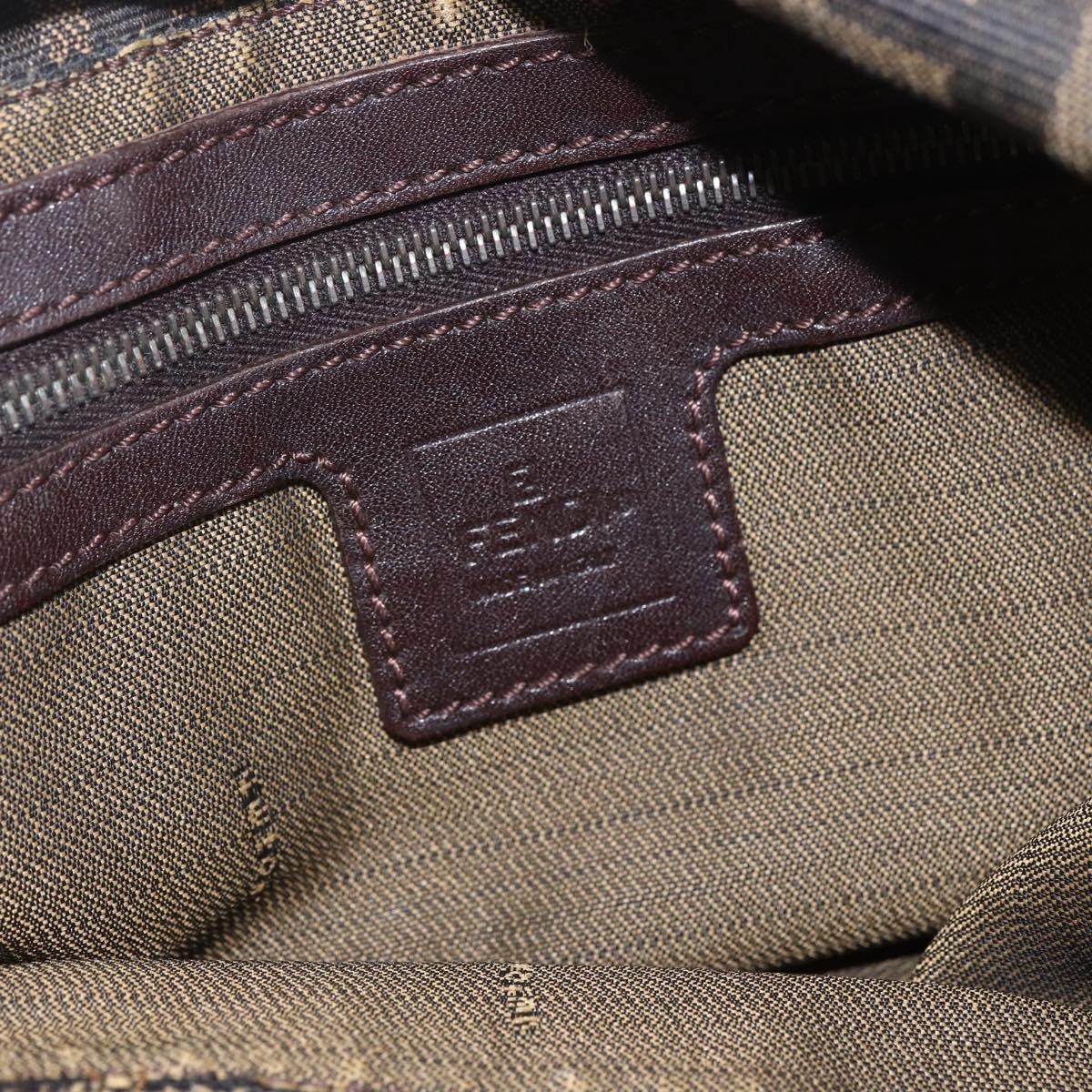 Fendi Zucca Rounded Baguette