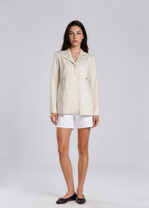 Chanel Cream Blazer