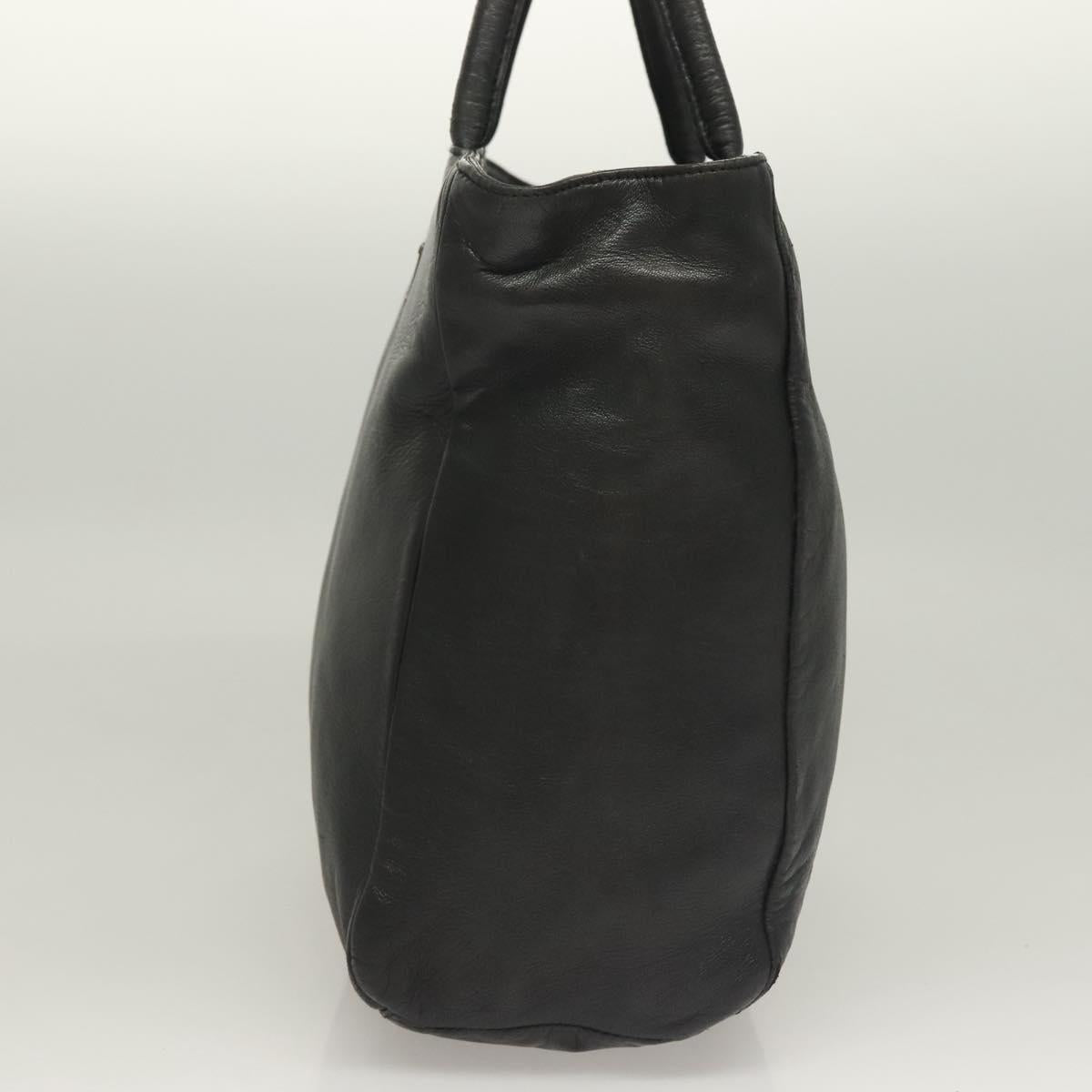 Prada Black Leather Tote