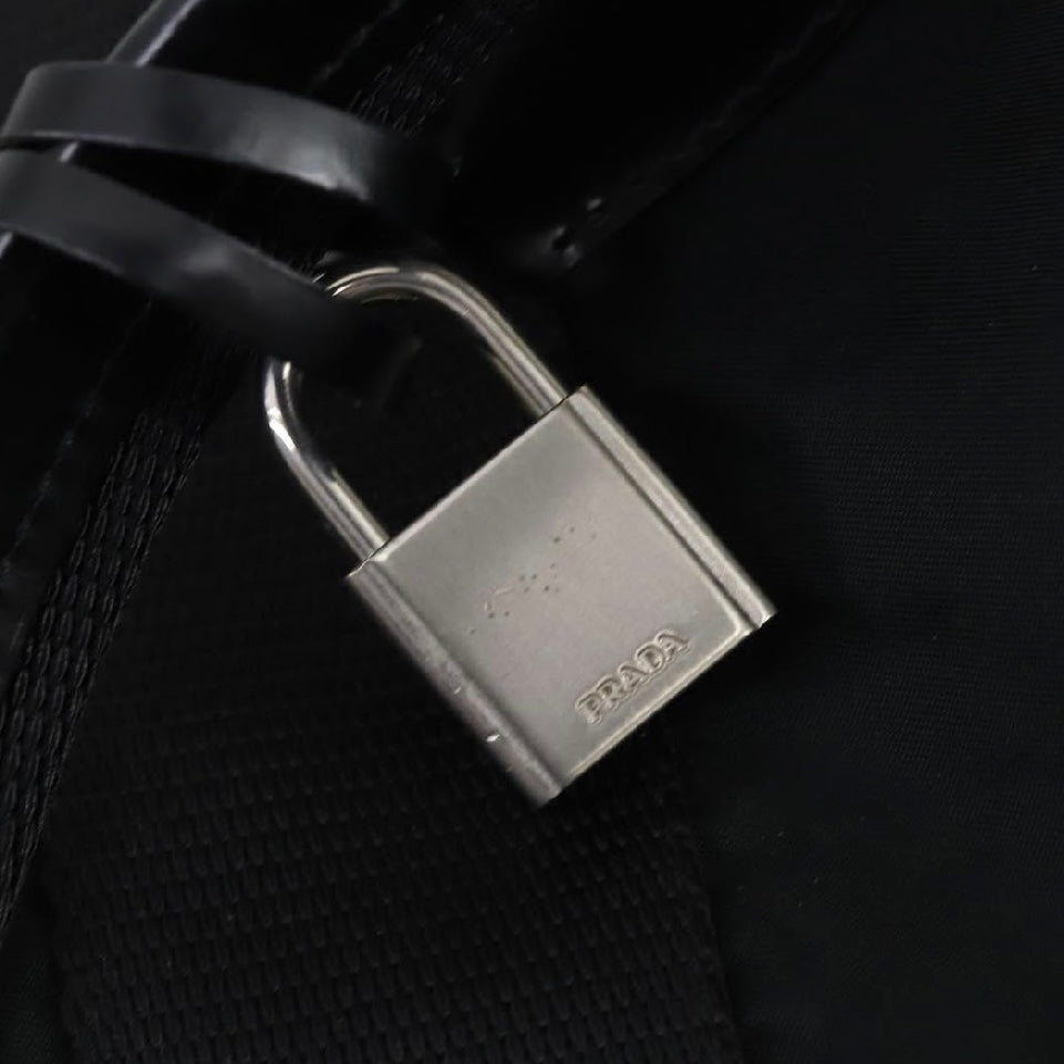 Prada Black Nylon Duffle