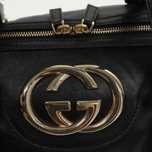 Load image into Gallery viewer, Gucci Black and Gold Handbag
