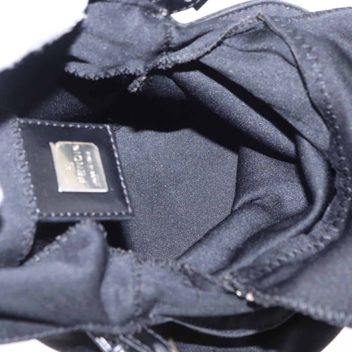 Fendi Black Rounded Baguette