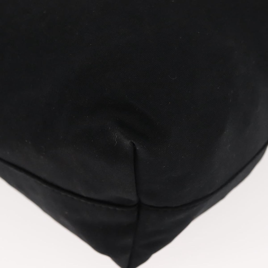 Fendi Black Nylon Baguette Tote