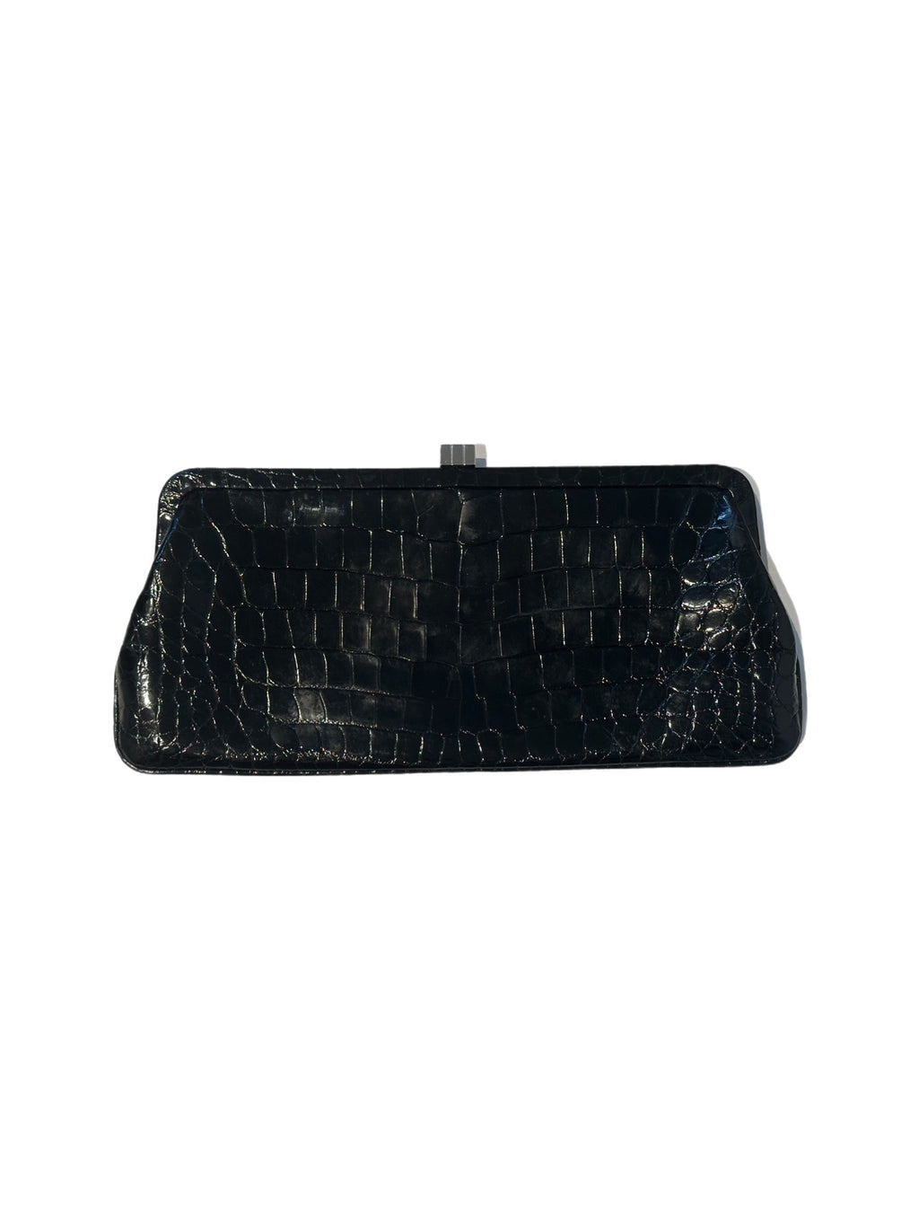 Lambertson Truex Crocodile Clutch