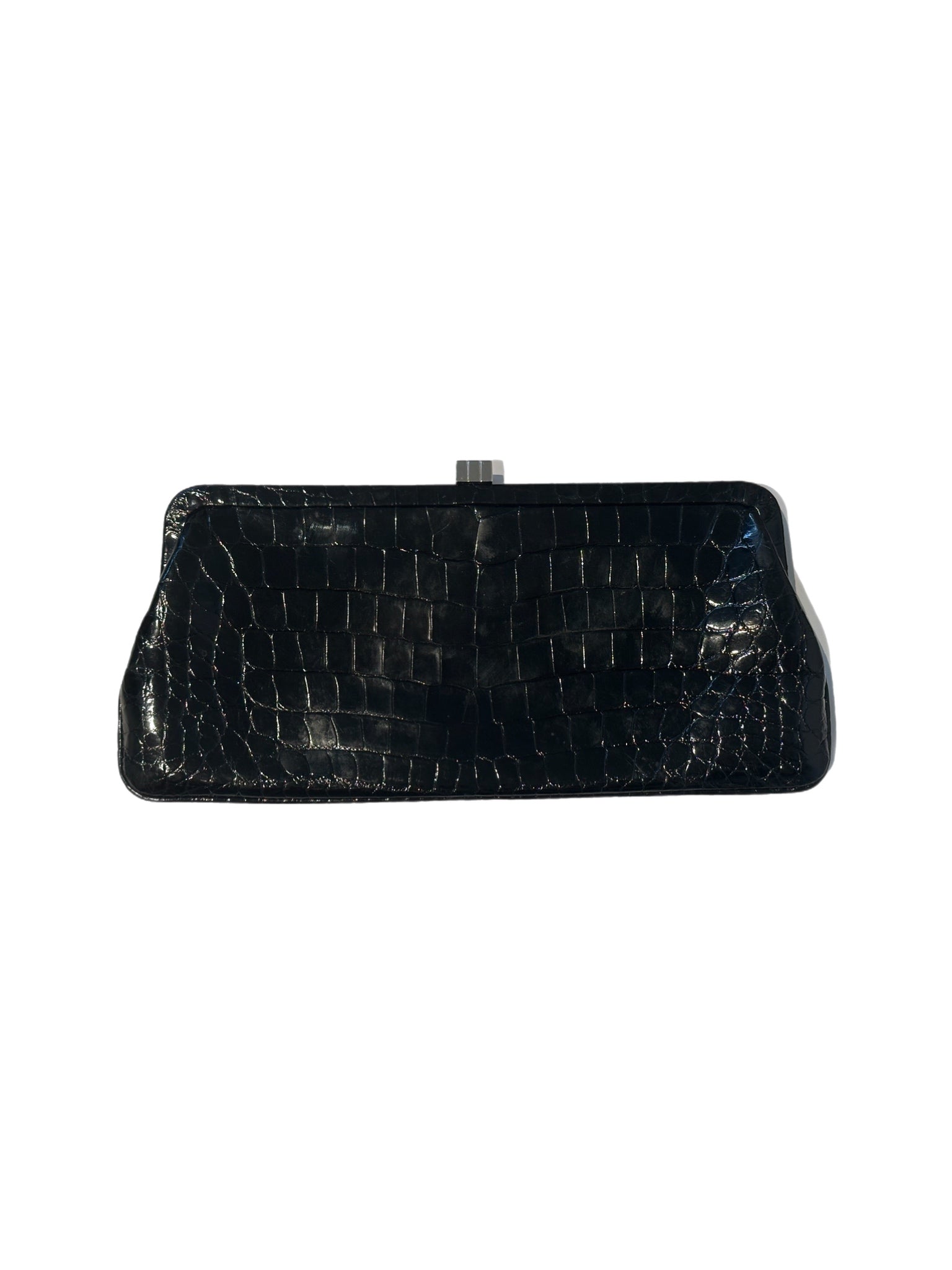 Lambertson Truex Crocodile Clutch