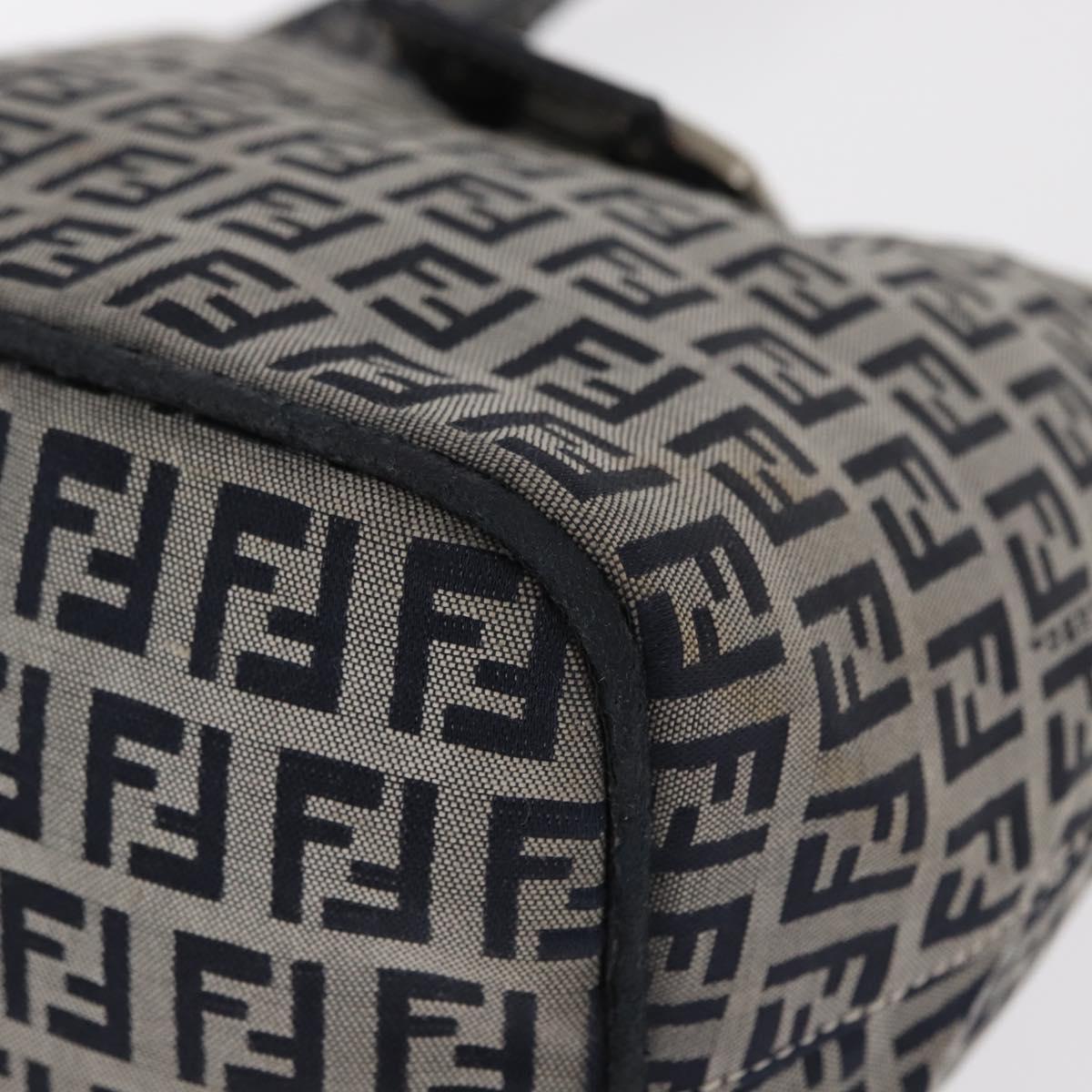 Fendi Navy Zucchino Baguette