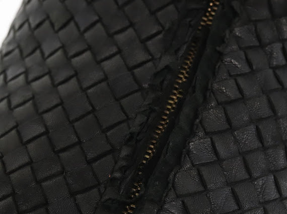 Bottega Veneta Black Quilted Hobo Bag