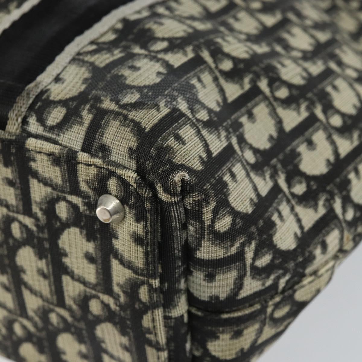 Dior Navy Canvas Trotter Bag