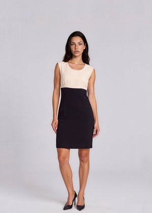 Chanel Black and Cream Dress