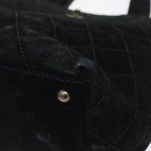 Load image into Gallery viewer, Chanel Black Suede Tote
