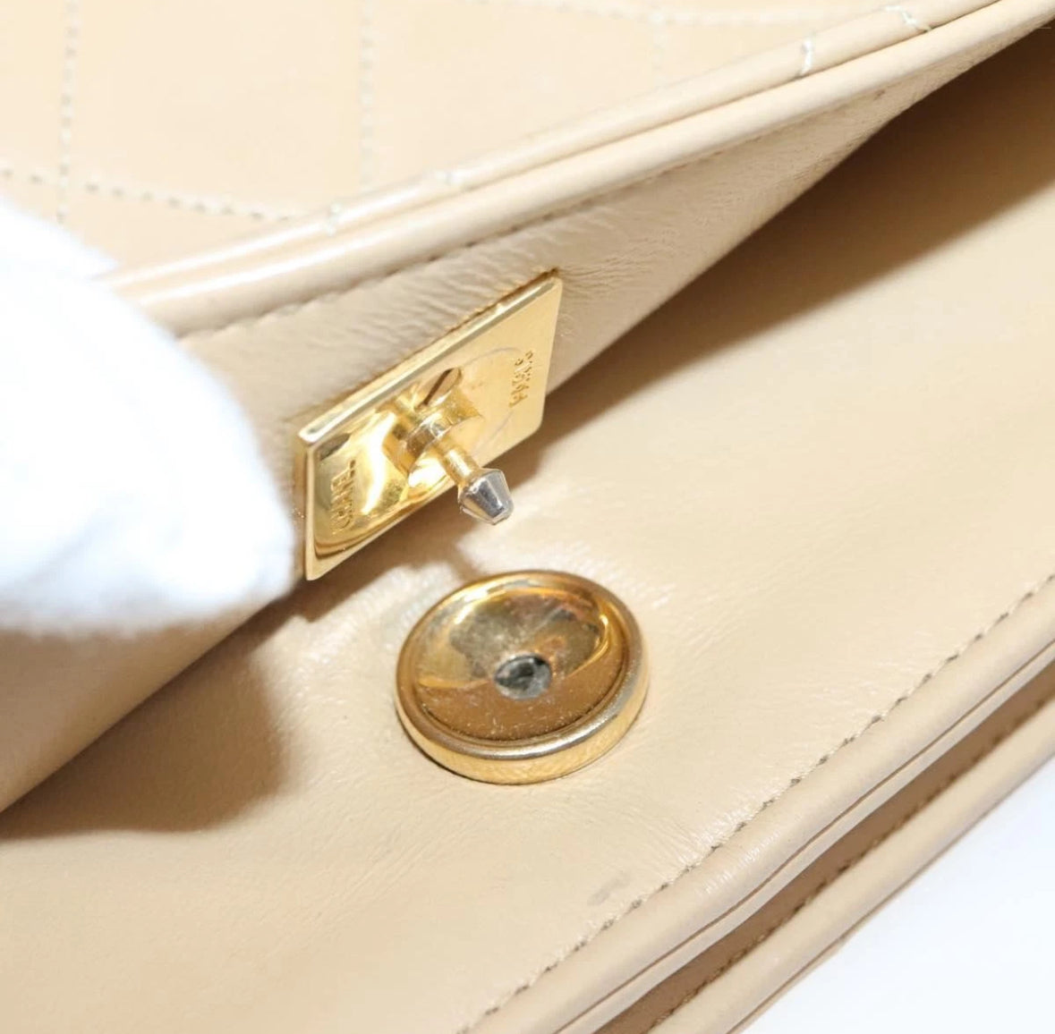 Chanel Tan Shoulder Bag