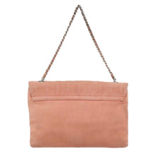 Load image into Gallery viewer, Chanel Pink Suede Flap Bag
