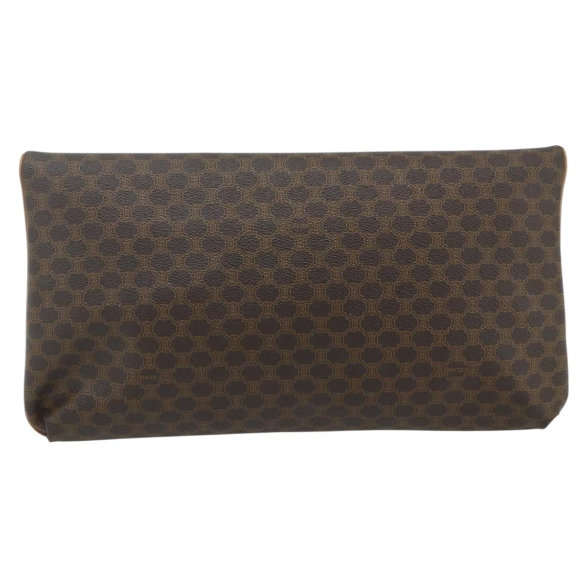 Celine Macadam Flap Clutch