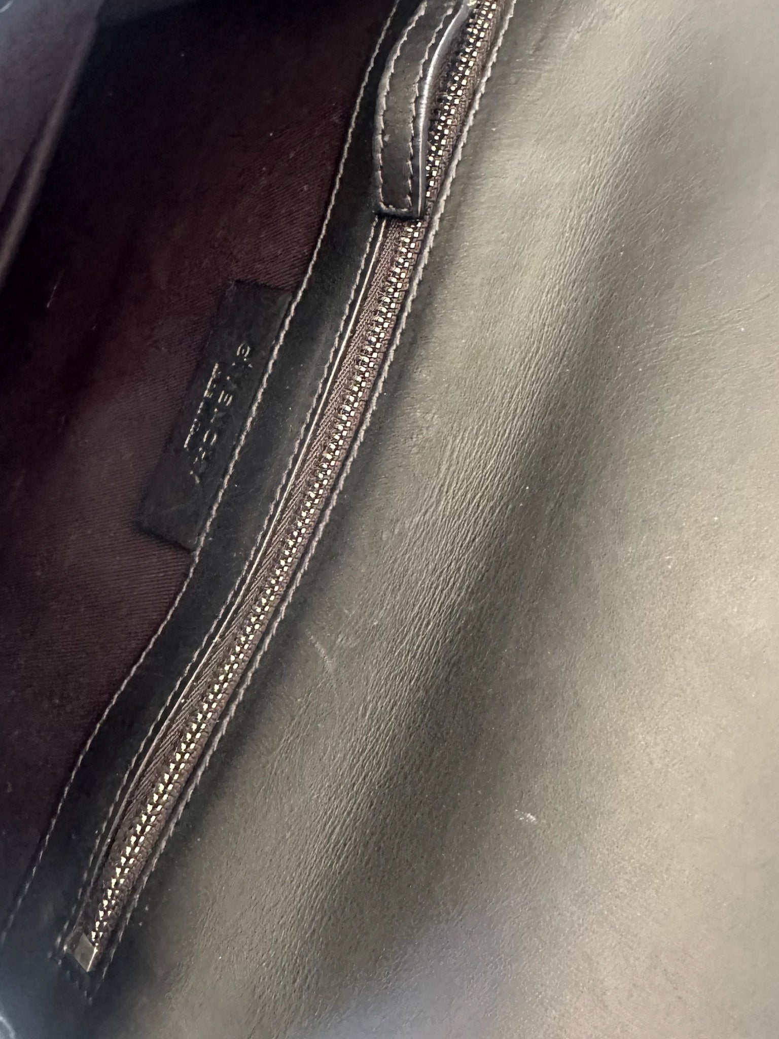 Givenchy Black Leather Shoulder Bag
