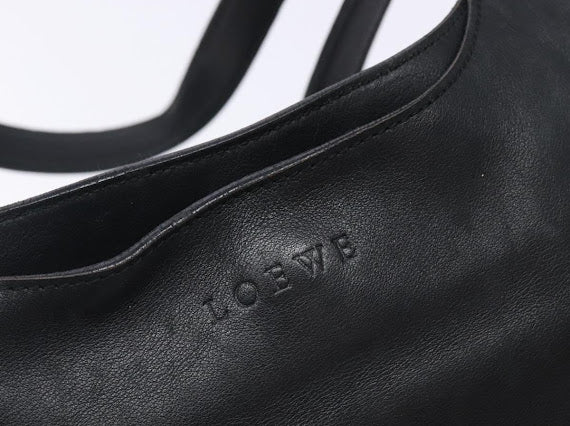Loewe Black Leather Tote