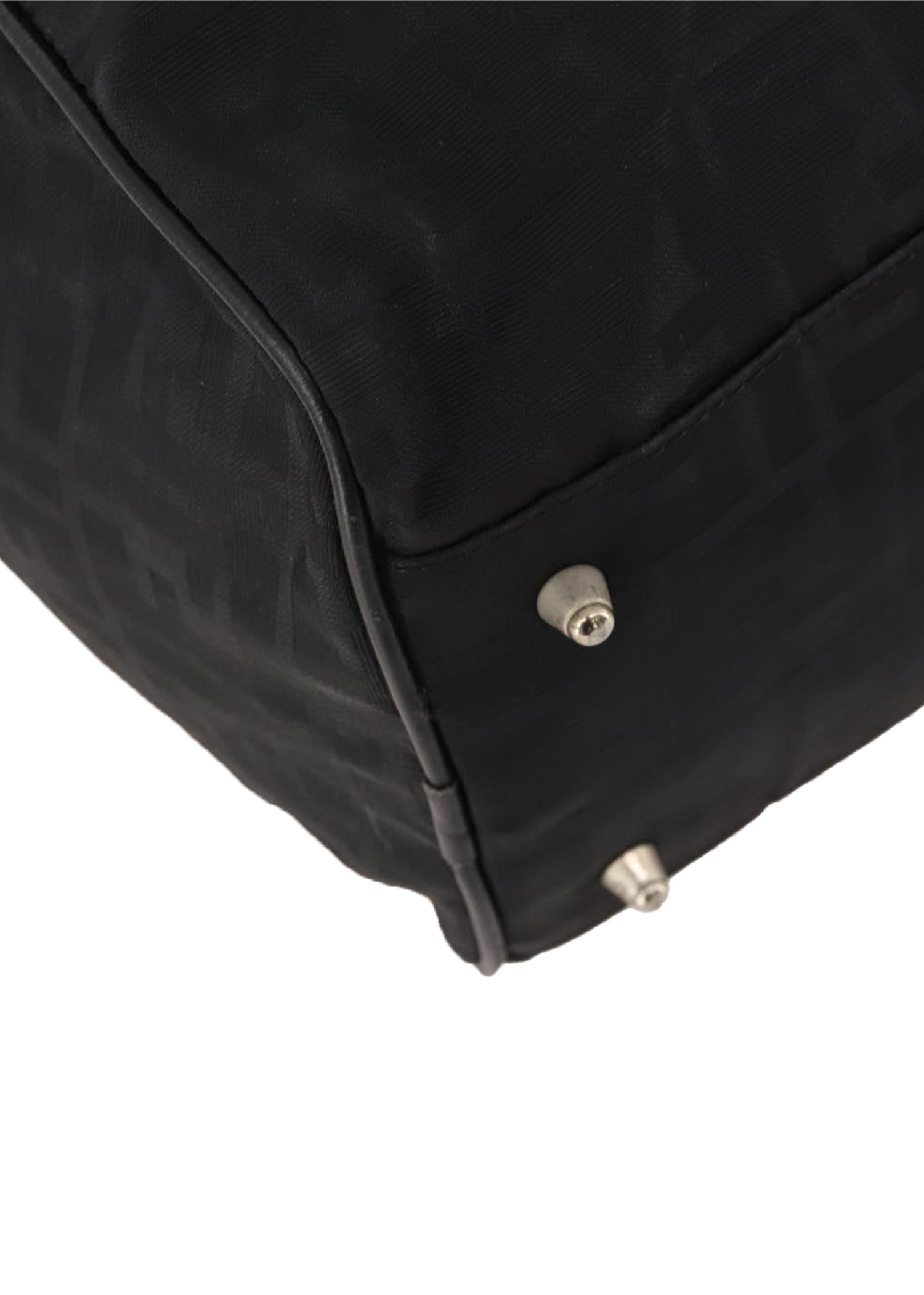 Fendi Black Zucca Travel Duffle
