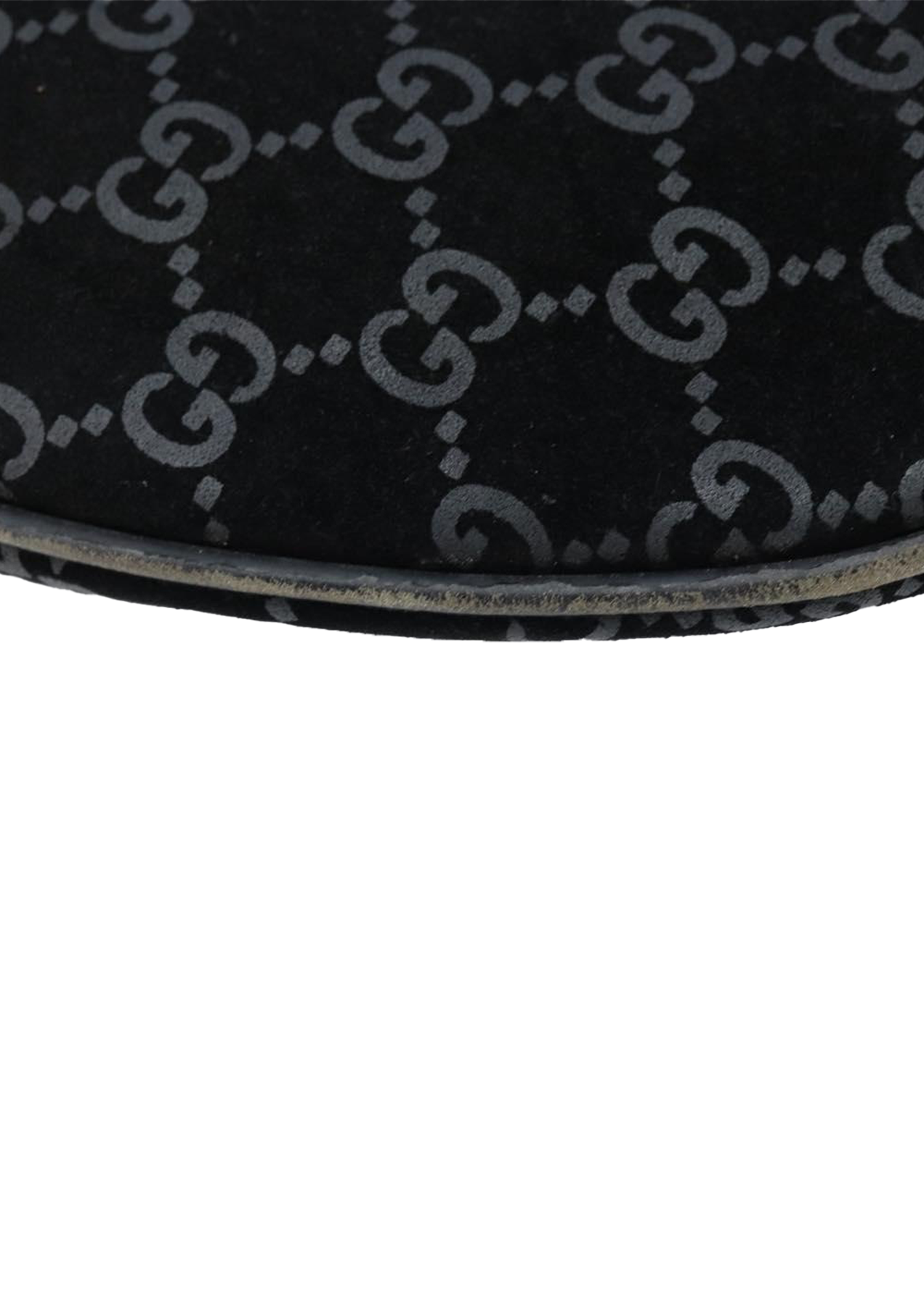 Gucci Tom Ford Black Monogram Shoulder Bag