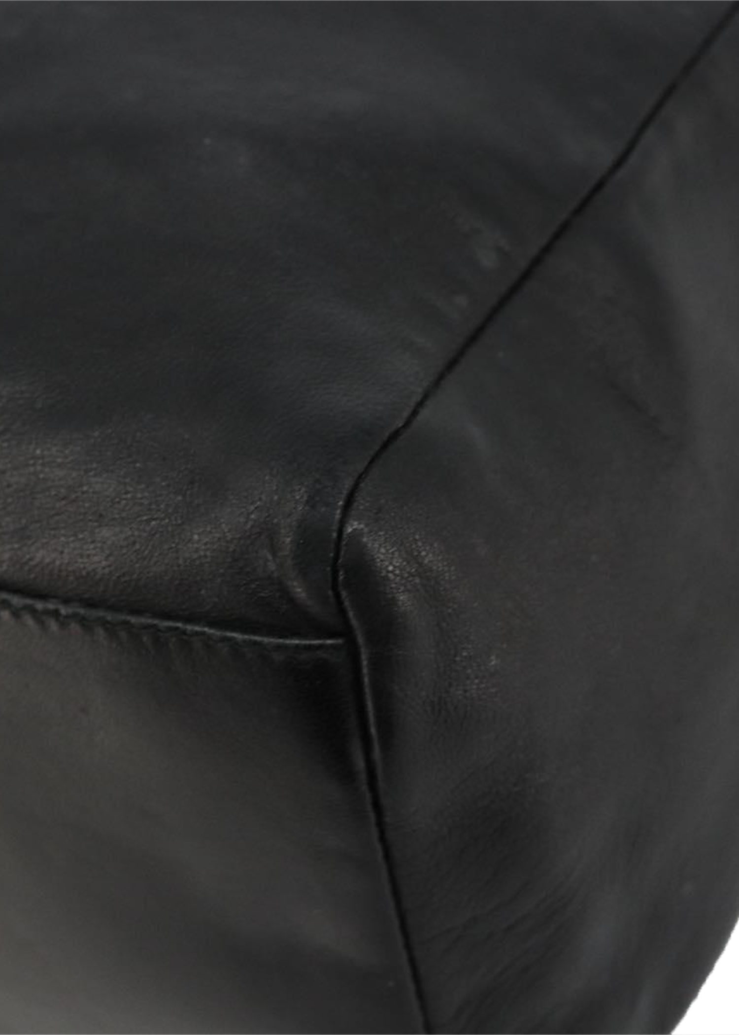 Prada Black Leather Tote