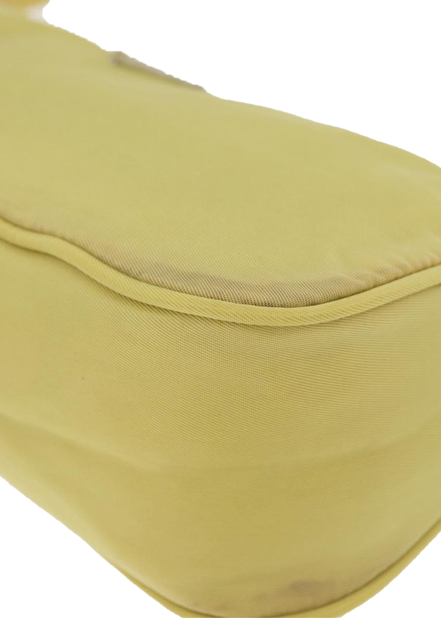 Prada Yellow Nylon Pochette