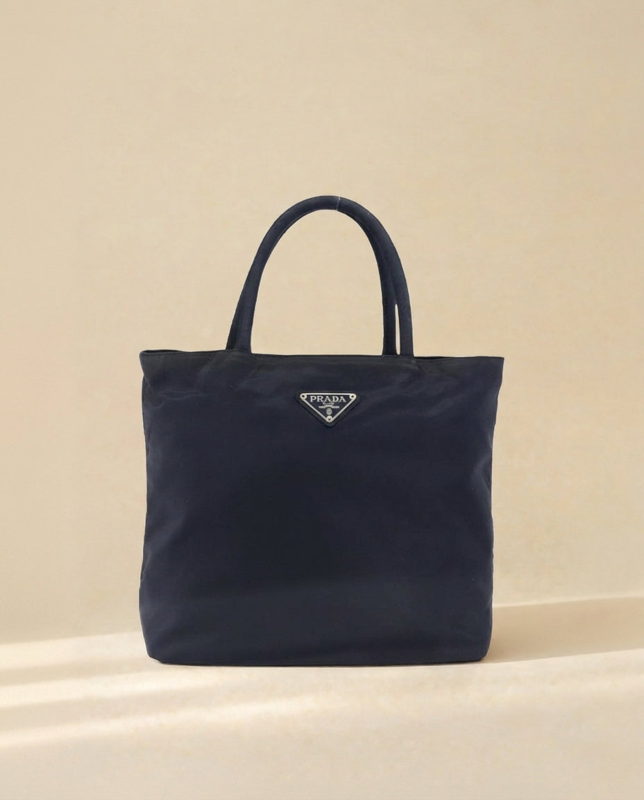 Prada Black Nylon Handbag
