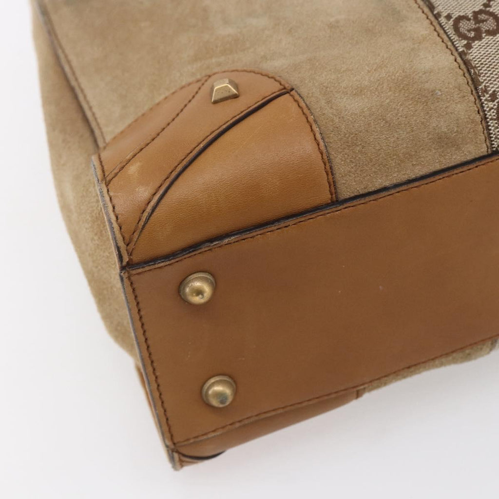 Gucci Tan Suede Handbag
