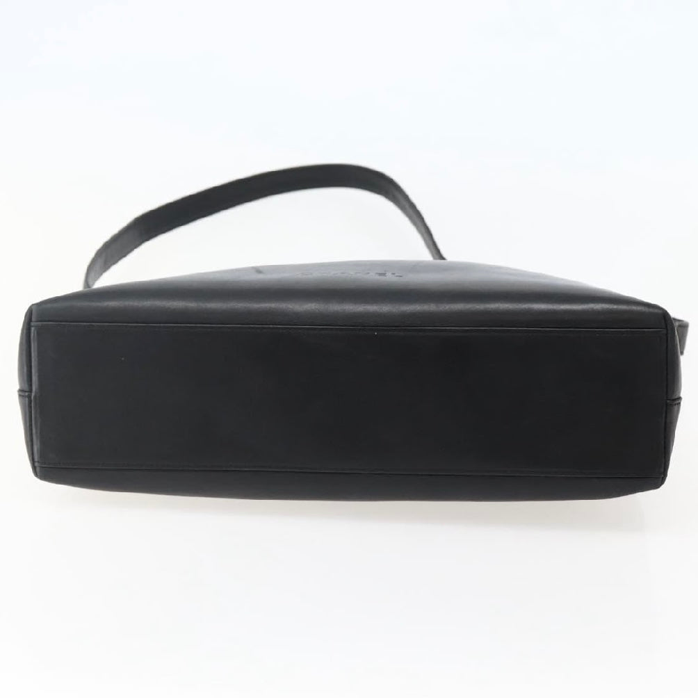 Chanel Black Leather Shoulder Bag