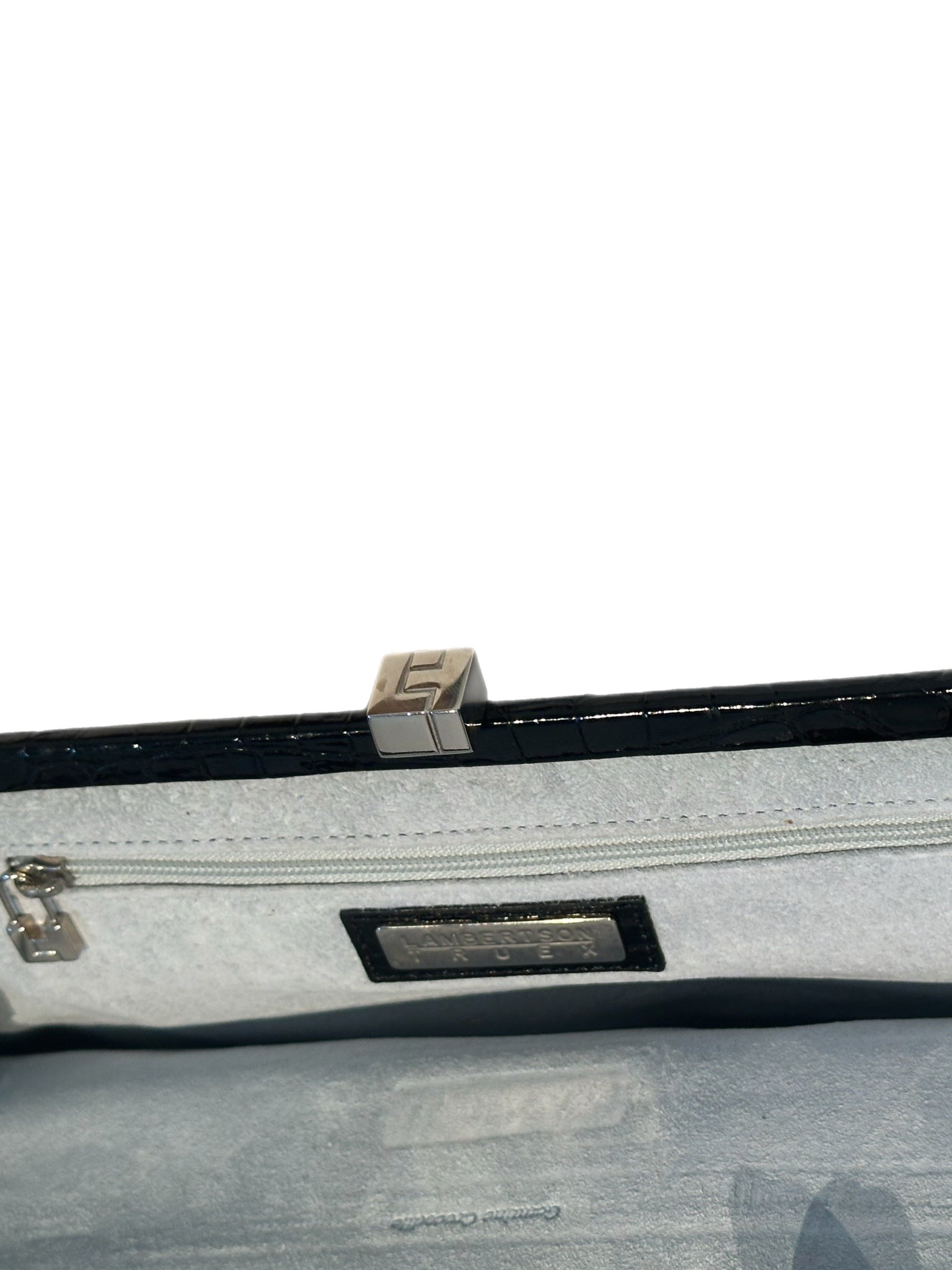 Lambertson Truex Crocodile Clutch
