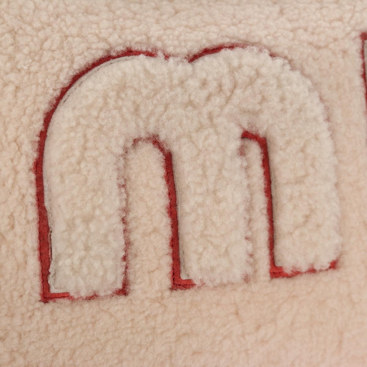 Miu Miu Pink Shearling Tote