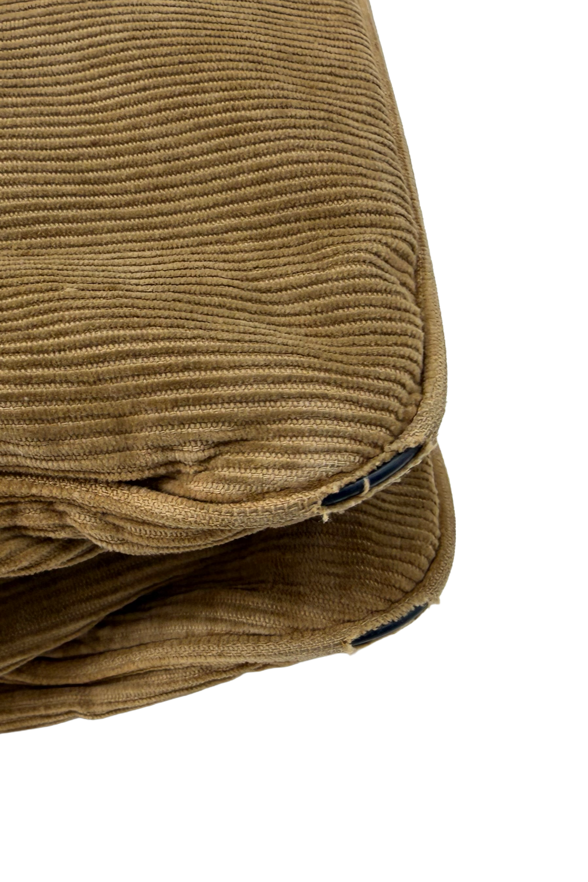 Fendi Tan Corduroy Shoulder Baguette