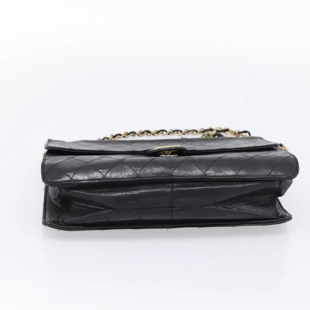 Chanel Black Quilted Leather Flap Bag