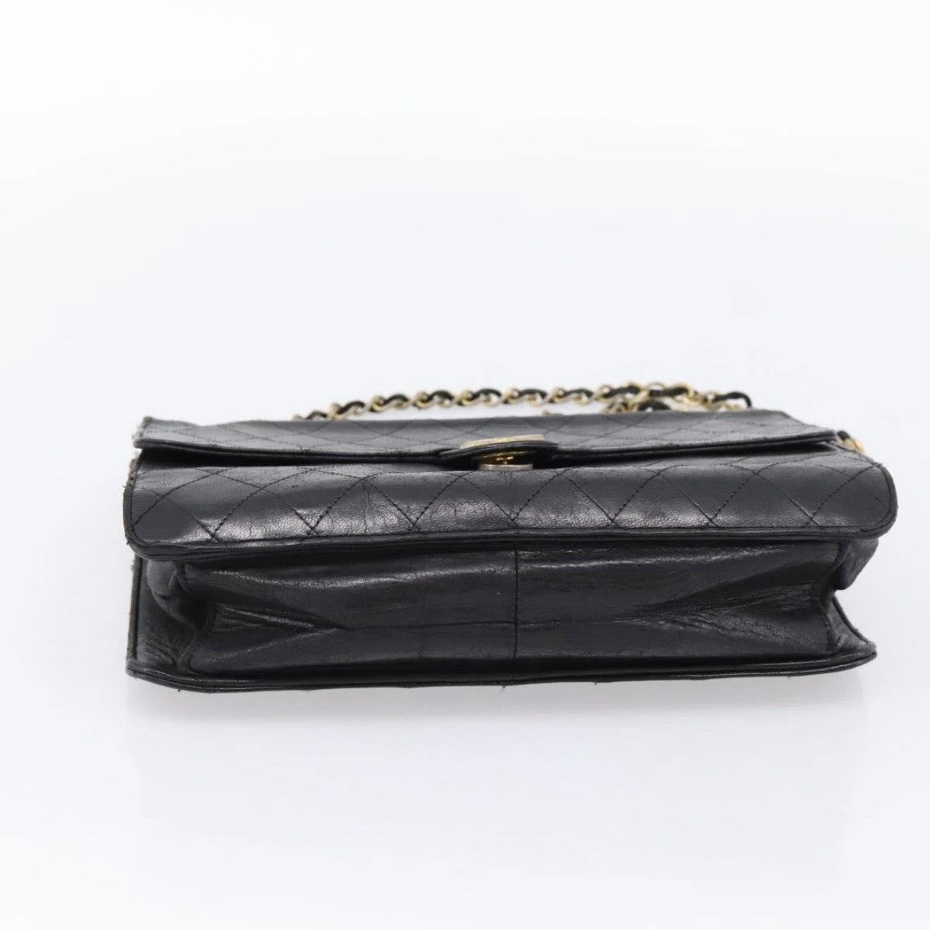 Chanel Black Quilted Leather Flap Bag