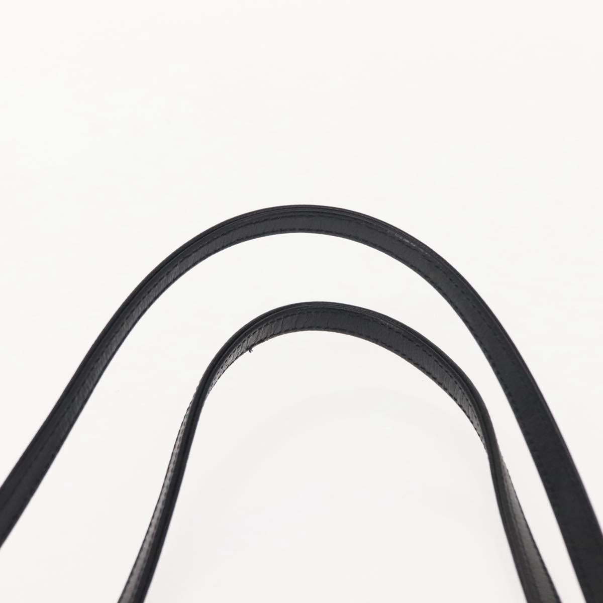 Fendi Black Nylon Baguette Tote