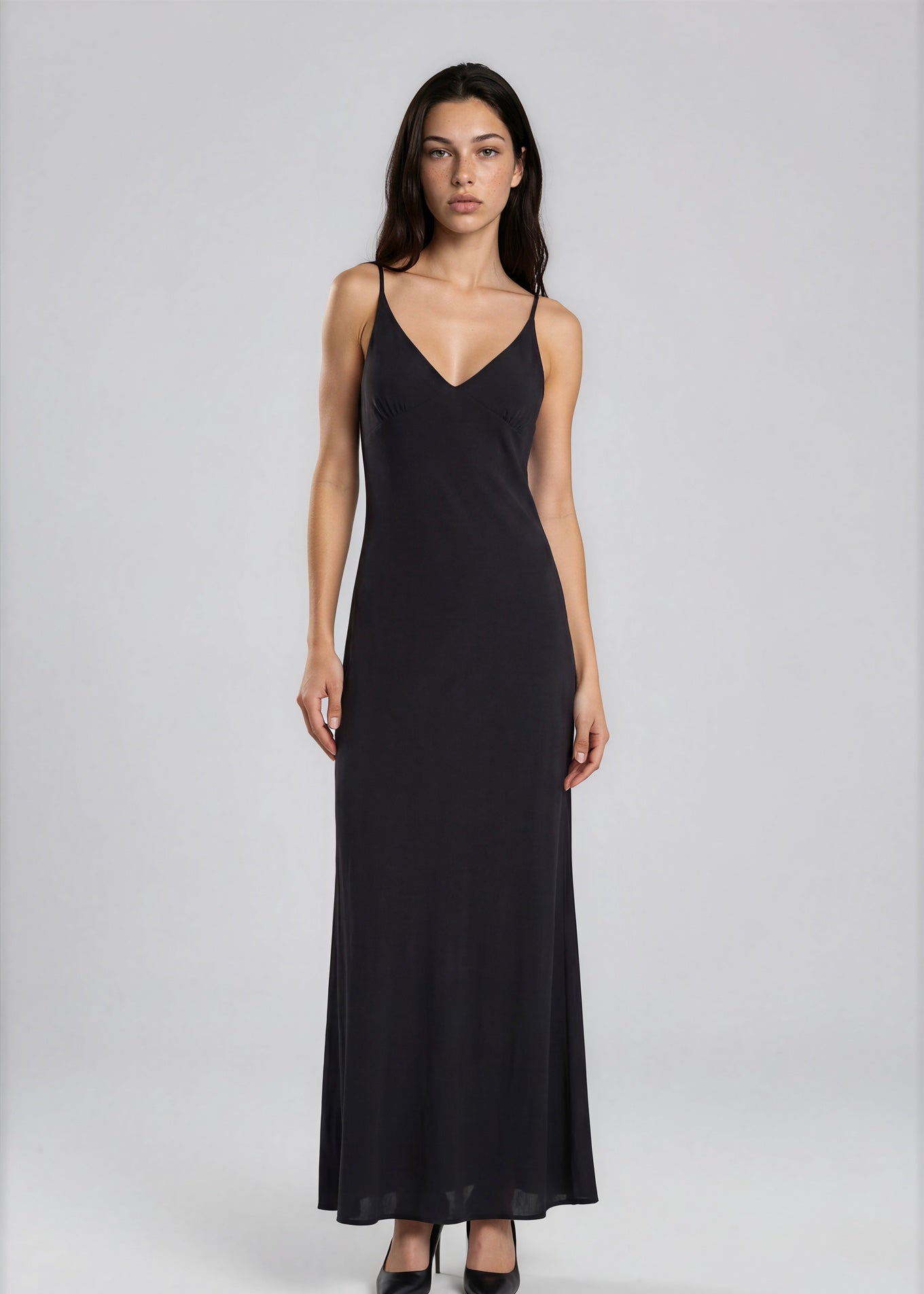 Black and Lace Gown