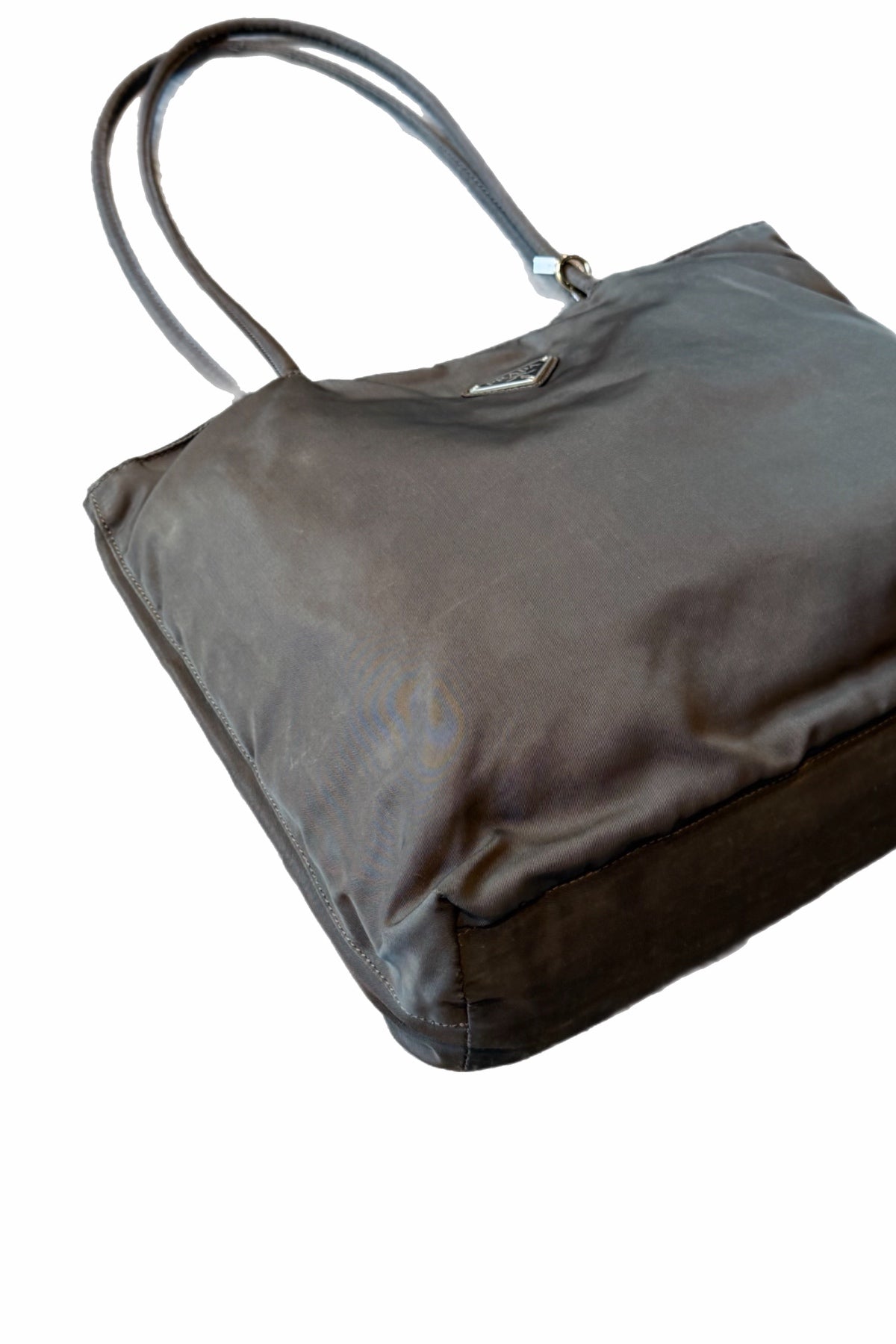 Prada Brown Nylon Tote